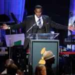 BEVERLY HILLS, CA - FEBRUARY 11:  Producer Sean 'Diddy' Combs onstage at Clive Davis and the Recording Academy's 2012 Pre-GRAMMY Gala and Salute to Industry Icons Honoring Richard Branson held at The Beverly Hilton Hotel on February 11, 2012 in Beverly Hills, California.  (Photo by Kevin Winter/Getty Images)