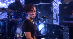Alicia Keys on Ellen