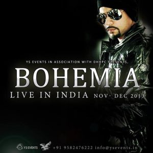 BOHEMIA the punjabi rapper India Tour 2013