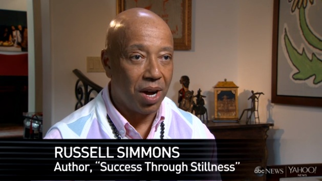 success through stillness, russell simmons, yahoo!, newsmakers