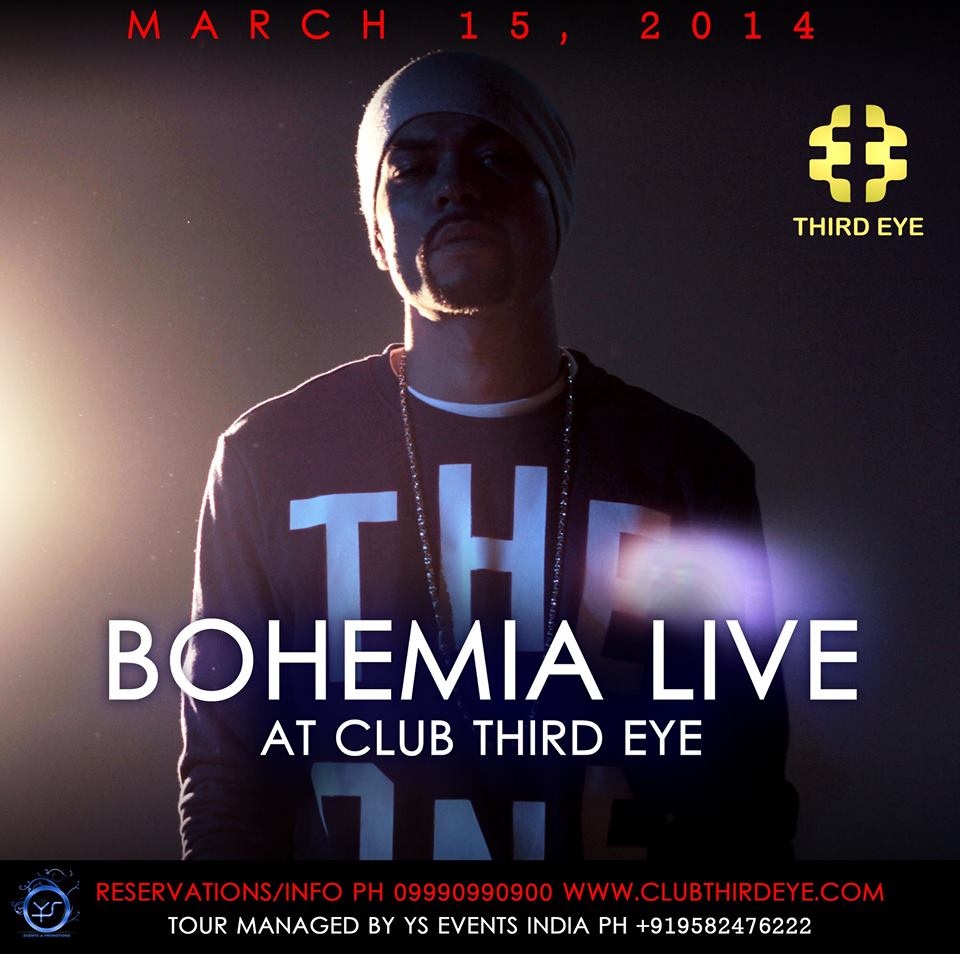BOHEMIA LIVE AT CLUB THIRD EYE