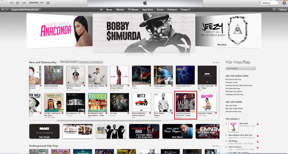 lazarus itunes