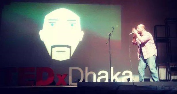 Shanto aka BeatBaksho at TEDxDhaka