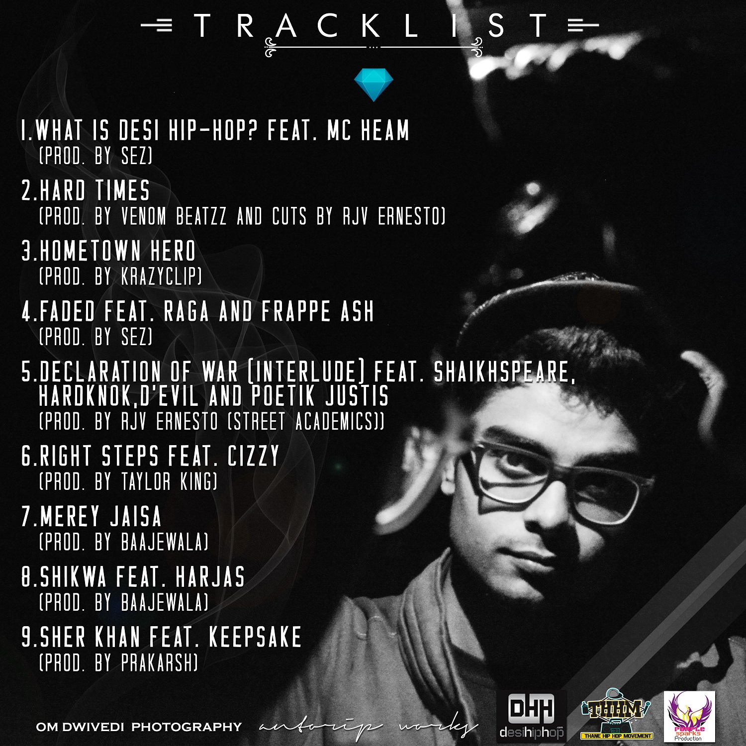 Freshman by Youngsta Ash Mixtape Officially OUT NOW - Tracklist(Back)