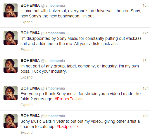 Bohemia & Sony Music, Punjabi Rapper, Sony Music, India, Desi, HipHop