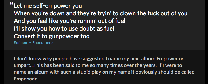 eminem genius annotations