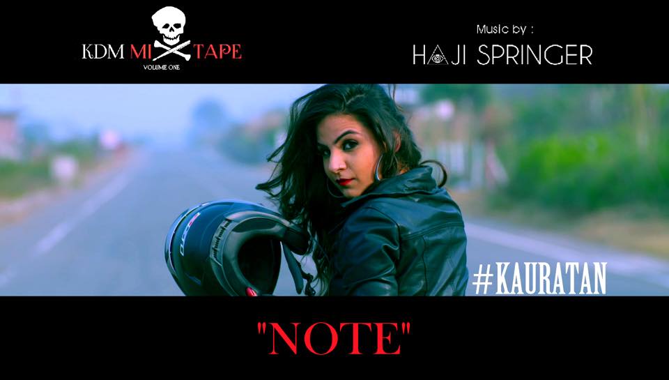 Kauratan Note teaser Kdm Mixtape Haji Springer