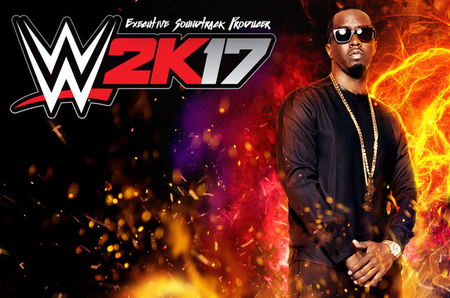 diddy to present wwe 2K17 soundtrack